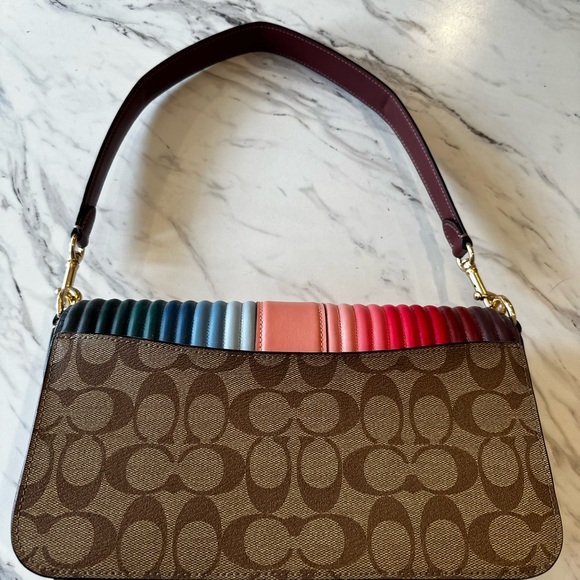 COACH Multicolor Shoulder Bag ❤️🩷🩵 - Picture 6 of 13